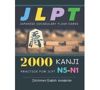 Osaka 2000 Kanji Japanese Vocabulary Flash Cards Practice for JLPT N (Tascabile)