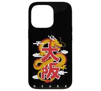 Osaka Dragon Ryu giapponese Kanji Souvenir Calligrafia Art Custodia per iPhone 13 Pro