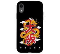 Osaka Dragon Ryu giapponese Kanji Souvenir Calligrafia Art Custodia per iPhone XR
