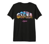Osaka Giappone Viaggi Maglietta Premium