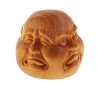 OSALAD Quattro Facce Testa del Buddha Ornamento Scultura Giardino Esterno Dell'Interno della Decorazione della Casa Mestieri