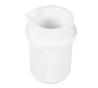 OSALADI 1 Coppa d'oro Fuso Coppa del Forno Tazza di Latte caffettiera ghiacciata Ciotola Power Chemical Leghe Metalliche contenitori Forno a crogiolo Piatto crogiolo Ceramica Bianca