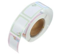 OSALADI 1 Rotolo Etichette per Nomi Colorate per Etichette Autoadesive per Bottiglie e Contenitori per Scuole e Facili Applicare e Rimuovere