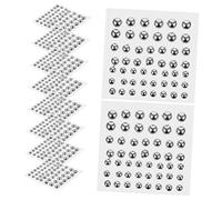 OSALADI 1 Set 1 Set di Adesivi A Forma di Diamante per Il Viso per Unghie Scrapbooking Adesivi per Perle Abbellimenti per Album Decorazioni per Biglietti Gemme per 10 Fogli