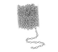 OSALADI 1 Set di Catene per Gioielli A Catena Incrociata Maglie per La Creazione di Gioielli Anelli di Congiunzione Anelli per La Creazione di Gioielli Nome Chiave Piccole Forniture