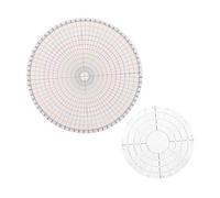 OSALADI 1 Set di Righello per Taglio in Ceramica Strumento per La Ricerca del Centro del Cerchio in Argilla Strumento per Rifinitura della Ceramica Forniture E Strumenti per Ceramica