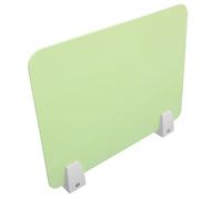 OSALADI 1 Set Parafanghi Classe aule divisore Privacy Partizioni Guardia divisori da scrivania per Ufficio Piastra di Protezione da starnuto autoportante Metallo Green