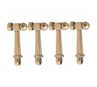 OSALADI 1 Set Pendente Forma Martello Decorativo Charm Per Chiavi E Borse Design Creativo E Compatto Per Decorazioni Fai Da Te 4 Pezzi