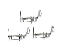 OSALADI 1 Set Piedino per Ricamo Chiuso Piedino Premistoffa Accessori Piccolo Macchina da Ricamo Piedini Cucire Sewing Machine Box Auto Piedino Libero Piedino in Metallo Silver 3 Pezzi