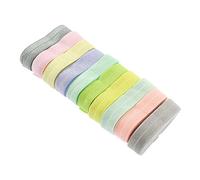 OSALADI 1 Set Strip Stretch Edge Cucire Elasticizzato Nastro Cinghie Regolabile Corde Elastiche Stringhe Elastiche Cintura Elastica al Collo Cinturino Elastico Cucito Nylon 10 Pezzi