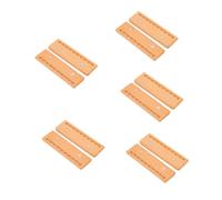 OSALADI 10 Pezzi Clip Di Legno Magnetiche Portafogli Di Pelle Porta Targhetta Portanome Chiusura Magnetica Della Borsa Serrature Con Fibbia in Legno Magnete Invisibile Borse a Tracolla
