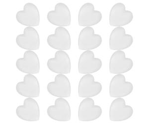 OSALADI 10 Pezzi Copertura Antiscivolo per Occhiali a Forma di Cuore in Silicone, Fermaglio per Occhiali da Vista e Sole, Morbido e Confortevole per Uso Quotidiano