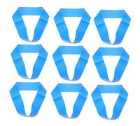 OSALADI 10 Pezzi Fasce Elastiche per Colorate per Aula Bande per Gambe e Piedi Facili Installare e Rimuovere Materiale Pe Resistente