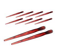 OSALADI 10 Pezzi Porta Pennino in Legno per Calligrafia e Disegno, Marrone | Linea Precisa e Scorrevole, Compatibile Vari Tipi di Carta, Resistente All'usura Quotidiana, per Fumetti