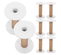 OSALADI 10 Pezzi Spolette per Cucito e Ricamo Spolette Pratiche Carta per Progetti Creativi Design e Superficie Liscia per Organizzazione