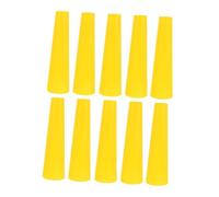 OSALADI 10 Pezzi Tubo di avvolgimento di plastica Bobine per Macchina da Cucire Bobine di Cucito in Metallo Line Craft Bobbin Kit per Iniziare la Macchina da Cucire Bobine vuote PVC Yellow