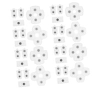 OSALADI 10 Set Pad Silicone Conduttivo per Controller Sostituzione Facile e Precisa Interruzioni