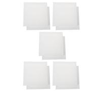 OSALADI 10 Tele per Dipingere Cornice in Legno 20x20 Cm, Tela di Cotone per Pittura a Olio e Acrilico, Set da 10 Pezzi e Principianti, Materiali per Dipinti su Tela e Decorazione