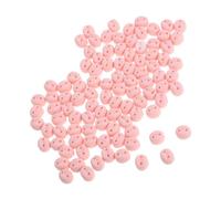 OSALADI 100 Pezzi Accessori per Il Naso di Maiale Animale di Peluche con Il Naso Occhi di Peluche per Uncinetto Occhi Giocattolo Peluche Orsetto all'Uncinetto Resina Rosy