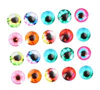 OSALADI 100 Pezzi Adesivi Vetro con Motivo Occhi Animali Decorazioni per Fai da Te Accessori per Gioielli Ciondoli e Lavoretti Creativi C