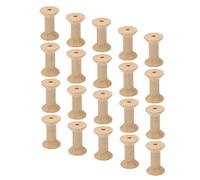 OSALADI 100 Pezzi Bobina Incompiuta Bobine Colorate Fili da Ricamo Filo di Cotone per Macchina da Cucire Porta Filo da Ricamo Kit per Progetti di Cucito Spilli da Cucito Yellow di Legno