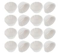 OSALADI 1000 Pirottini di Carta Bianchi Antiaderenti per Cupcake, Mini Pirottini per Muffin Resistenti al Calore, Teglie di Carta da Forno Impermeabili per Dessert e Torte