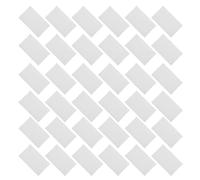 OSALADI 100pezzi Applicatore Pellicola Smartphone Tergivetro Manuale in Feltro Attrezzo Per Decalcomanie e Lisciatura Pellicole in Vinile Strumento Per Vetri e Carte Da Parati Mini Raschie