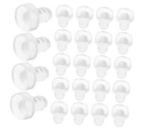 OSALADI 100pezzi Cuscinetti Antiscivolo Trasparenti Per Mobili Fermaporta Per Auto Piedini in Vetro Per Piani Di Tavoli Cuscini Per Tavoli Da Giardino Cuscinetti Per Chiusura Di Mobili