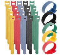 OSALADI 100pezzi Fascette Fermacavo Riutilizzabili Fascette Cavi in Nylon Organizzatore Cavi Per Elettronica Fermacavi Chiusura Strappo Gestione