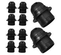 OSALADI 10pezzi Portalampada Interruttore Clip Attacco per Luce Base Vite per Lampade da Scrivania e Sospese