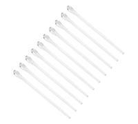 OSALADI 10pz Cuscinetti Stanghette per Occhiali Trasparenti, Puntali Flessibili e Leggeri per Riparazione Montatura, Kit Ricambio Comfort per Uso Quotidiano e Attività Outdoor