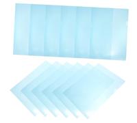 OSALADI 12 Pezzi Cartelline Trasparenti Plastica Resistente Type Proteggi Documenti Ufficio con Custodia Chiara e Portatile Organizer per Fascicoli e Dossier