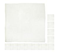 OSALADI 12 Pezzi Panno per Filtrare Latte di Soia in Cotone 50x50 Cm, Tessuto di Garza Alimentare ad Alta Efficienza per Tofu, Conserve e Cucina Quotidiana