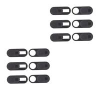 OSALADI 12pezzi Copertura Webcam Privacy Adesivo Protettivo Per Laptop Smartphone e Tablet Design Sottile e Facile Da Usare Colore Nero Protezione Sicura Per La Tua Telecamera