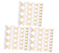 OSALADI 144pezzi Adesivi Murali Farfalle Decorazioni Per Matrimonio e Feste Adesivi Decorativi Per Casa e Cameretta Facile Applicazione Su Superfici Lisce