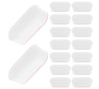 OSALADI 16 Pezzi Paraurti per Sedile Wc Antiscivolo in Materiale ad Alta Elasticità Pad di Ricambio Lavabili per Stabilizzare e Ammortizzare Sedile del Bidet in Bagno