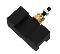 OSALADI 1pezzi Kit Portautensili Rapido Alluminio Per Tornio Mini Portautensile Alta Precisione Per Cambio Veloce Adatto Per Lavorazioni Tornitura Fresatura e Filettatura Nero