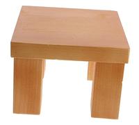 OSALADI 1pezzi Sgabello in Legno Piccolo Sgabello Decorativo per Piante Ornamenti in Legno per Interni ed Esterni Espositore Retrò per Vasi di Fiori