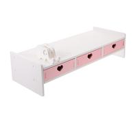 OSALADI 1pezzi Supporto per Monitor da Tavolo Rack per Monitor per Computer Organizza Lo Spazio e Migliora La Resistente e Durevole Facile da Installare Fattura e Bordi Levigati per Uso Co