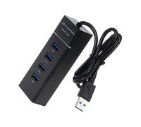 OSALADI 1pezzi Usb Hub Porte Multi-interface Adattatore Usb Compatto Per Laptop e Computer Espansione Funzionale Per Trasferimento Dati Alta Velocità Compatibile Con