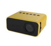 OSALADI 1set Proiettore Mini Portatile Audio e Compatibilità Smartphone Proiettore Led Per Film Casa Per Ragazza e Eu Plug