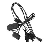 OSALADI 1set Rgb Controller Per Pc Hub Led Per Illuminazione Sincronizzata Facile Installazione e Connessione Di Dispositivi Aggiuntivi Ottimizza Estetica Del Tuo Desktop Con Effetti Di