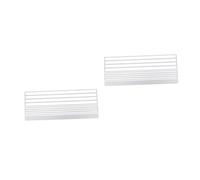 OSALADI 2 Pezzi Fustella per Taglio Rettangolare Carbonio Stencil per Scrapbooking e Goffratura per Creazioni Artigianali e Decorazioni Album Ritagli Precisi e Riutilizzabili