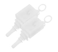 OSALADI 2 Pezzi Occhi di Sicurezza per l'uncinetto Cucire Occhi di Sicurezza per Animali imbalsamati Occhi Artigianali Occhi di plastica per Uncinetto Occhio Nero ABS Beige
