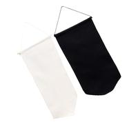 OSALADI 2 Pezzi spilla distintivo bandiera chiave espositori per fiere dell'artigianato display muro sospeso decorazioni sospese per scene stendardo cotone poliestere Black