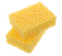 OSALADI 2 Pezzi Strumenti di Spugna d'Arte Spugne Pentola Bob Colore Piccola Spugna Argilla Spugna per Pittori Spugna per La Pittura Blocco di Spugna di Ceramica Yellow