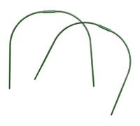 OSALADI 2 Pezzi Supporto per Piante a Arco da Giardino in Acciaio Verde Protezione dal Gelo per Balcone e Porta, per Tunnel Orto e Coltivazioni Invernali