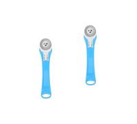 OSALADI 2 Pezzi Tagliare Il Coltello della Ruota mestiere Cutter Taglia Tessuti Taglio rotolando taglierino a Rotella Tonda utile taglierina rotativa a Rotella taglierina in Pelle plastica