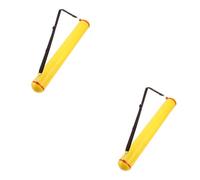 OSALADI 2 Pezzi Tubo di Verniciatura Telescopico Tubi Tubo Poster Piccolo Contenitore Tubolare Tubo di Conservazione della Carta Disegno del Tubo di Stoccaggio Tubo Porta Cancelleria PVC