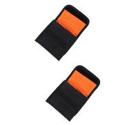 OSALADI 2 Pz Pacchetto filtro fotocamera borsa portaoggetti impermeabile custodia da viaggio memory card digiuno custodia per lenti in poliestere accessori per obiettivi fotografici lente